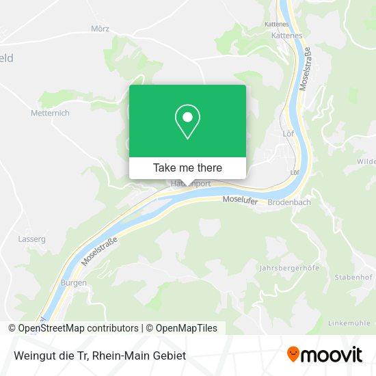 Карта Weingut die Tr