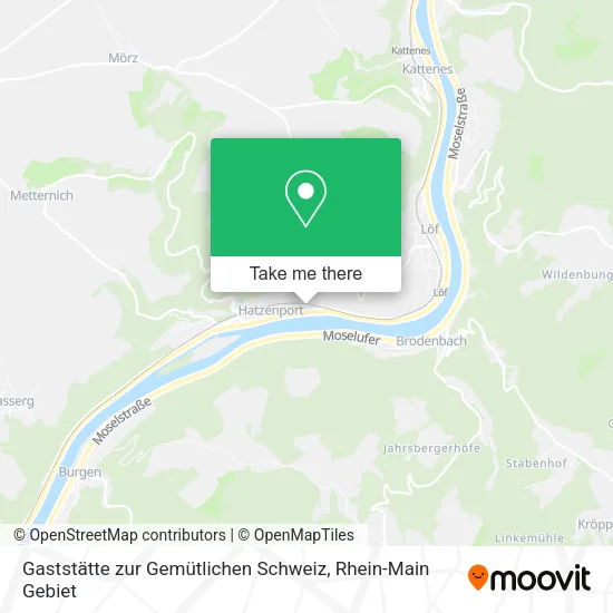 Карта Gaststätte zur Gemütlichen Schweiz