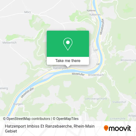 Карта Hatzenport Imbiss Et Ranzebaerche