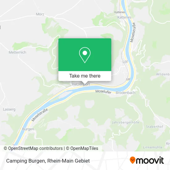Карта Camping Burgen