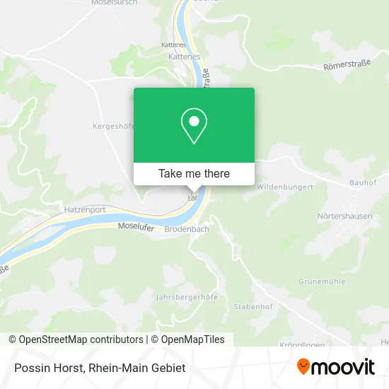Карта Possin Horst