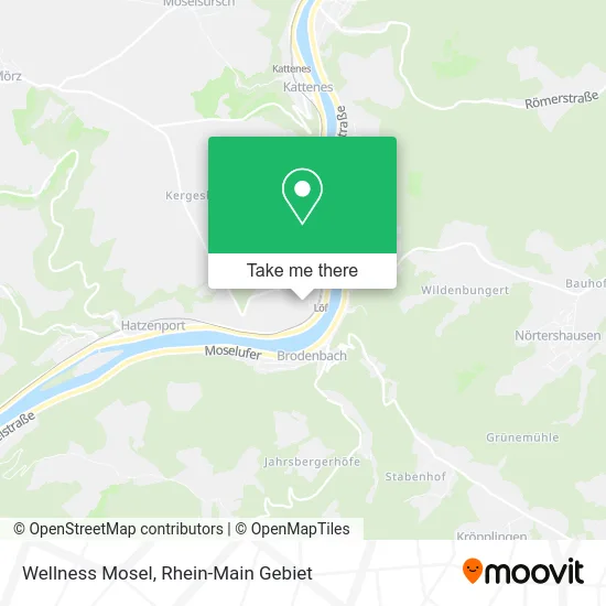 Карта Wellness Mosel