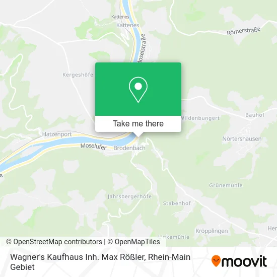 Wagner's Kaufhaus Inh. Max Rößler map