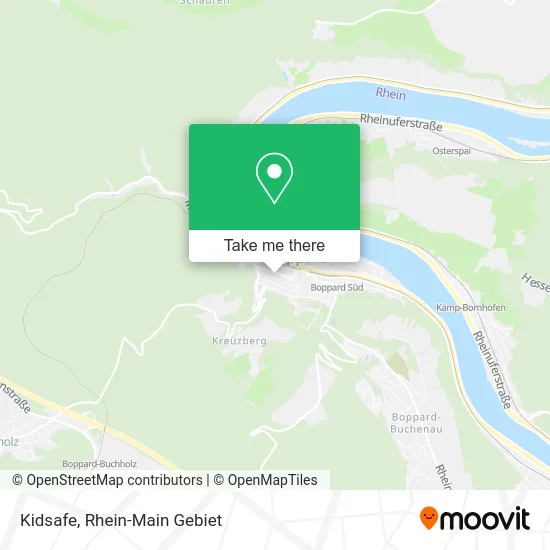 Карта Kidsafe