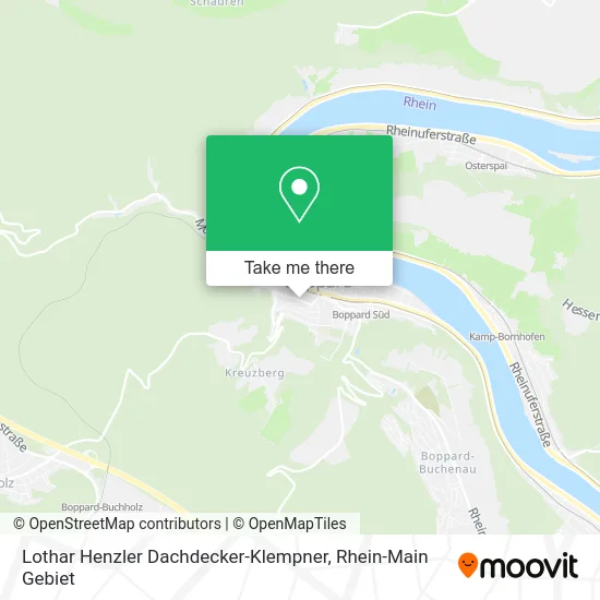 Карта Lothar Henzler Dachdecker-Klempner