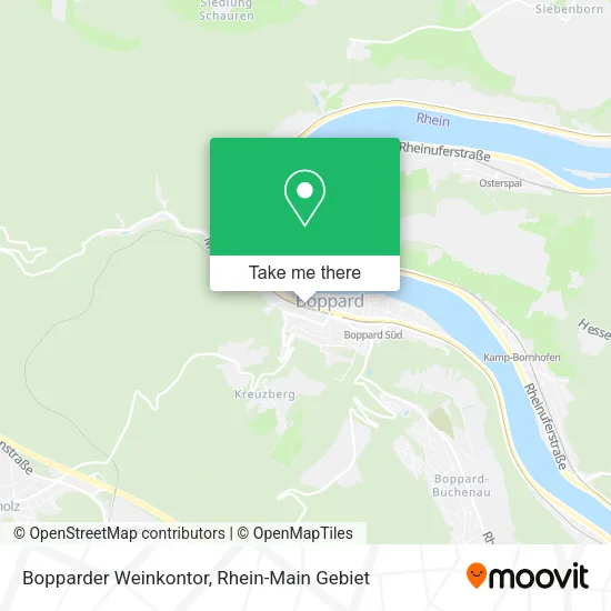 Карта Bopparder Weinkontor