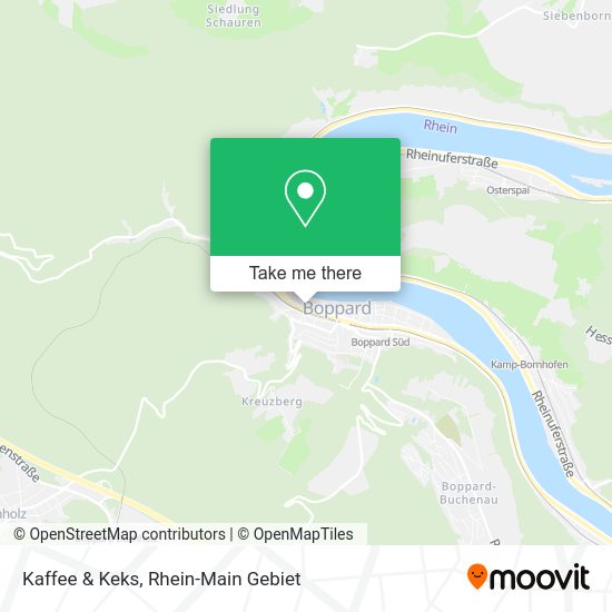 Карта Kaffee & Keks