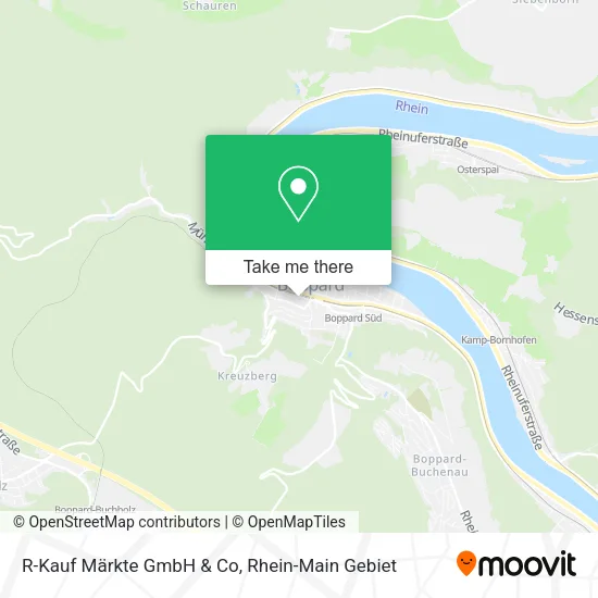 Карта R-Kauf Märkte GmbH & Co