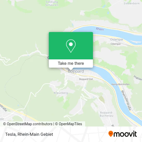 Tesla map