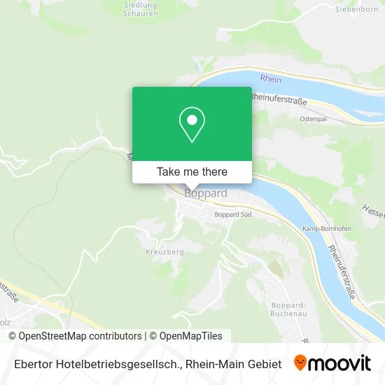 Карта Ebertor Hotelbetriebsgesellsch.