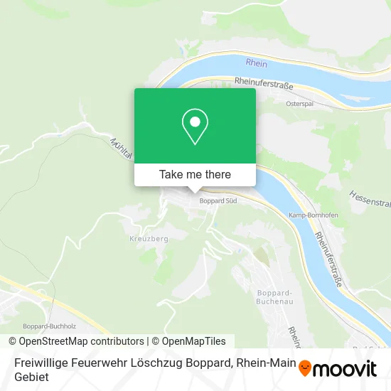 Карта Freiwillige Feuerwehr Löschzug Boppard