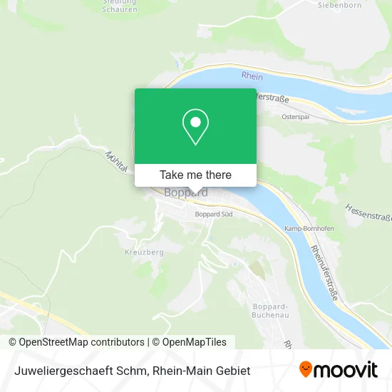 Карта Juweliergeschaeft Schm