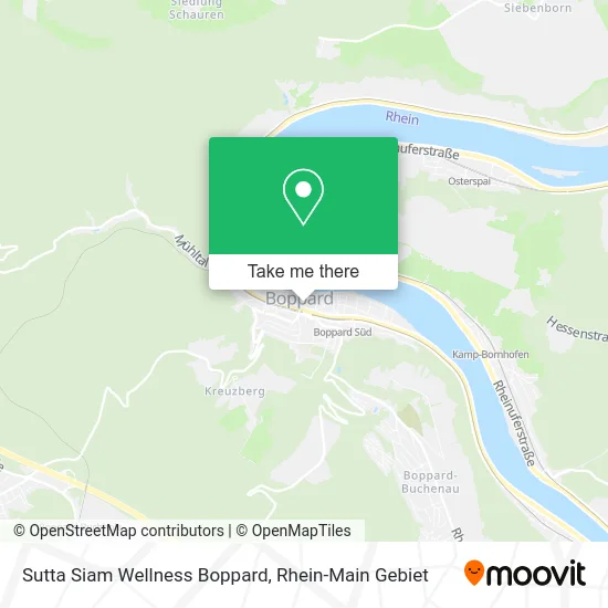 Карта Sutta Siam Wellness Boppard