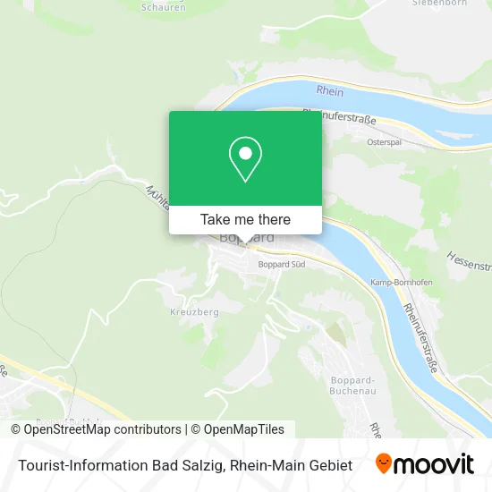 Карта Tourist-Information Bad Salzig