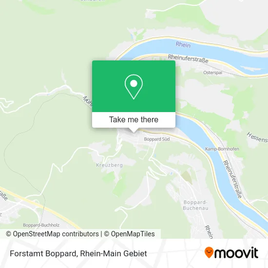 Карта Forstamt Boppard