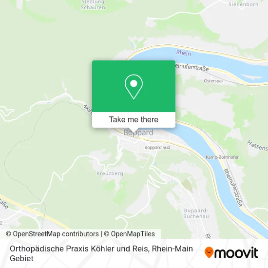 Карта Orthopädische Praxis Köhler und Reis