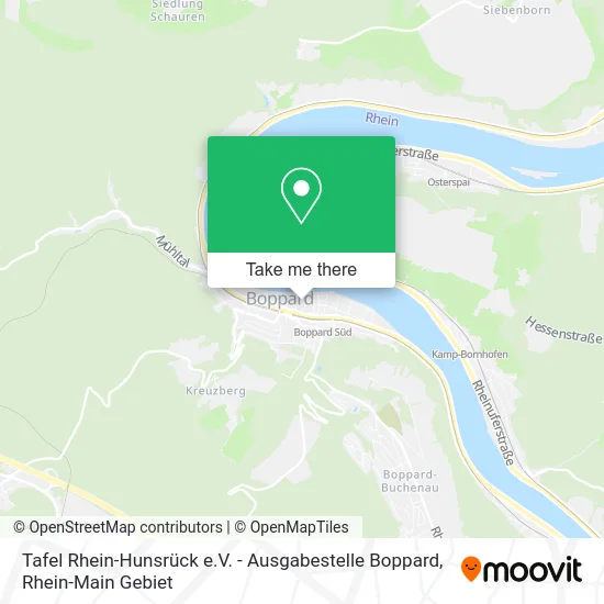 Tafel Rhein-Hunsrück e.V. - Ausgabestelle Boppard map