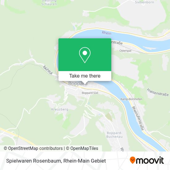 Карта Spielwaren Rosenbaum