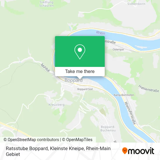 Ratsstube Boppard, Kleinste Kneipe map