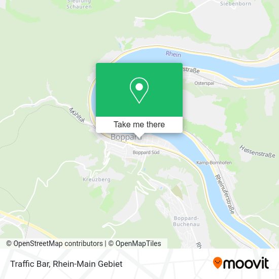 Карта Traffic Bar