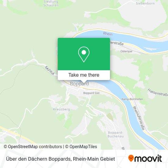 Карта Über den Dächern Boppards
