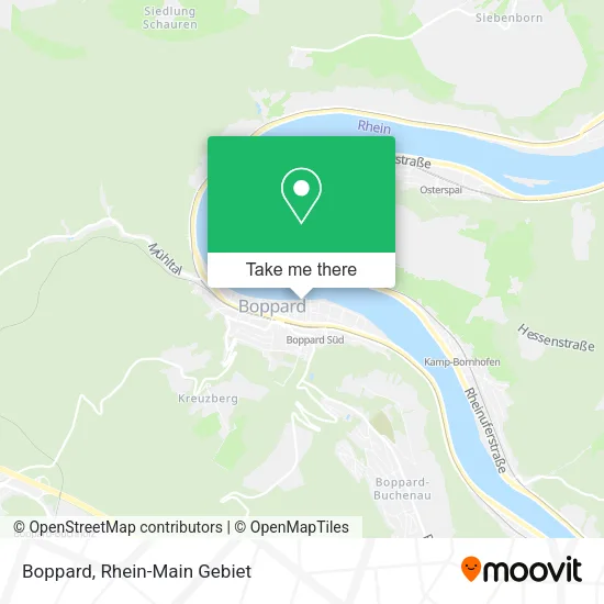 Карта Boppard