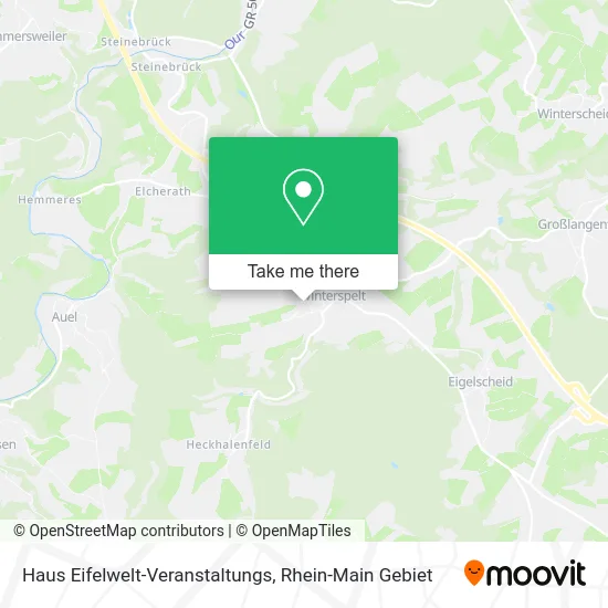 Карта Haus Eifelwelt-Veranstaltungs