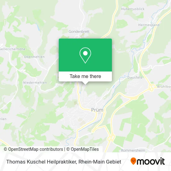 Карта Thomas Kuschel Heilpraktiker
