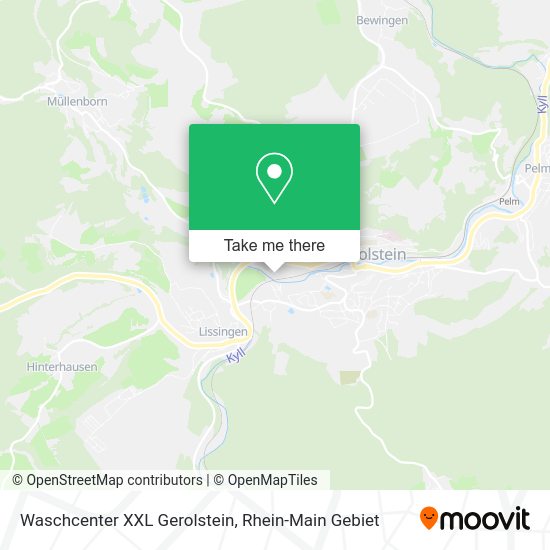 Карта Waschcenter XXL Gerolstein