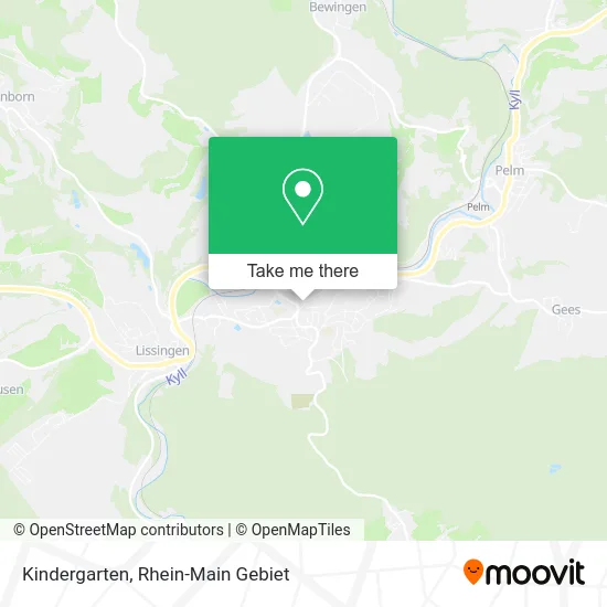 Карта Kindergarten