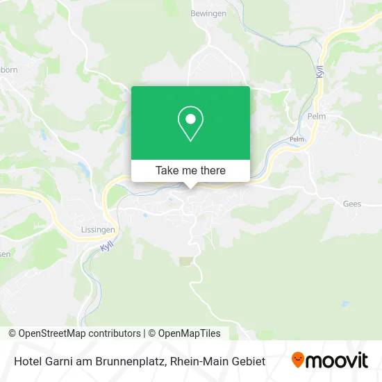 Карта Hotel Garni am Brunnenplatz