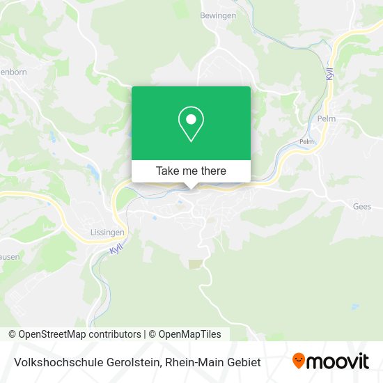 Карта Volkshochschule Gerolstein
