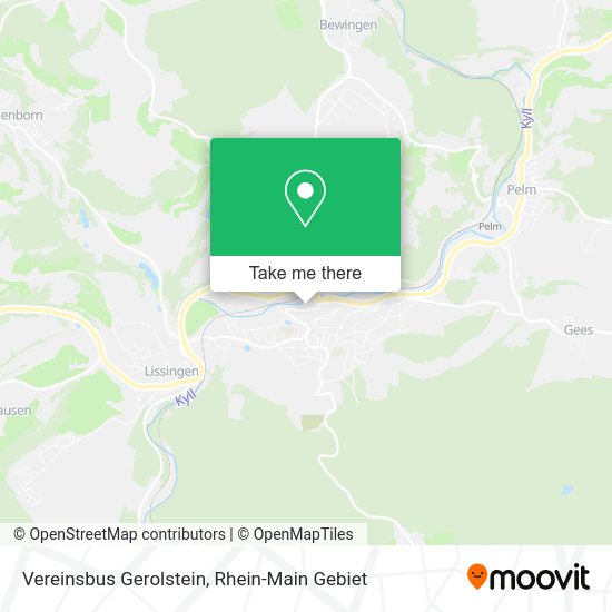 Карта Vereinsbus Gerolstein