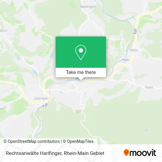 Rechtsanwälte Harlfinger map