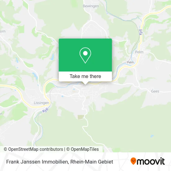 Карта Frank Janssen Immobilien