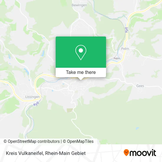 Карта Kreis Vulkaneifel