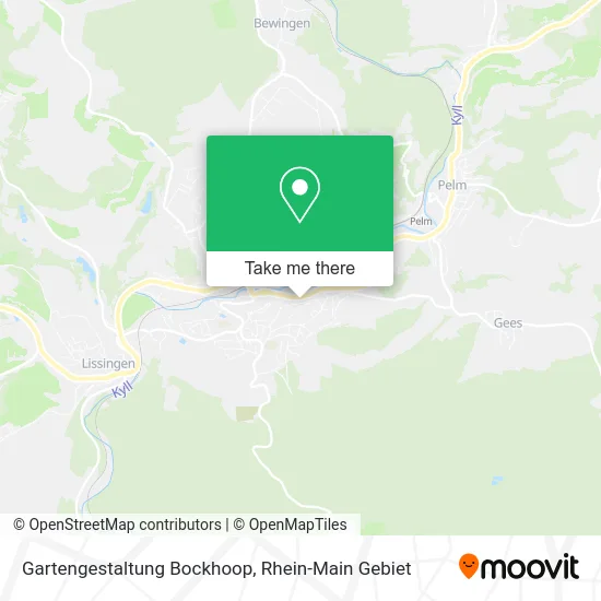 Карта Gartengestaltung Bockhoop