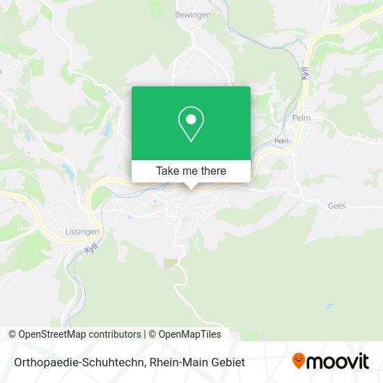 Карта Orthopaedie-Schuhtechn
