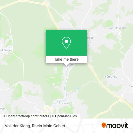 Карта Voll der Klang