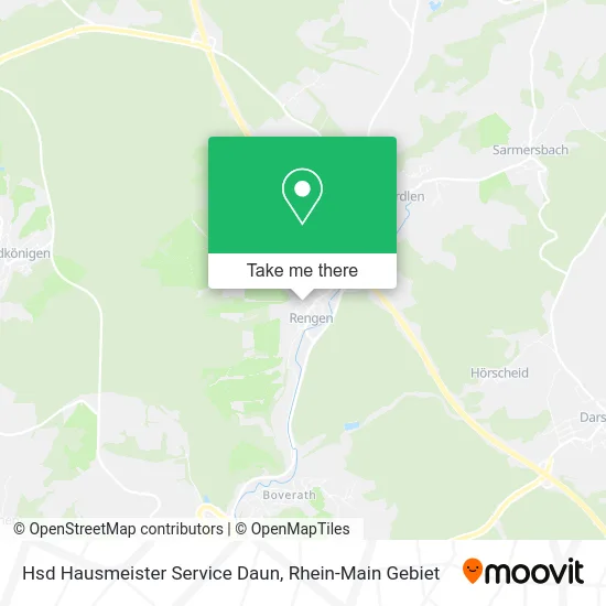 Карта Hsd Hausmeister Service Daun