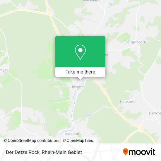 Карта Der Detze Rock