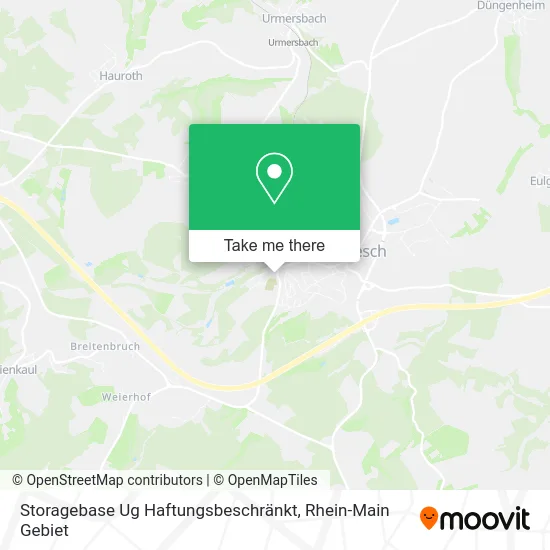 Карта Storagebase Ug Haftungsbeschränkt