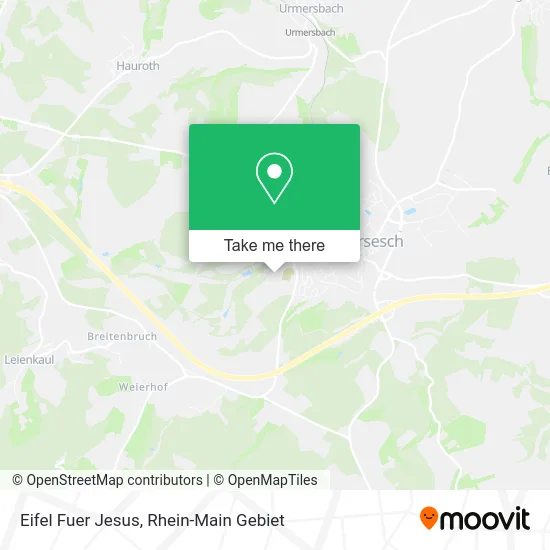 Карта Eifel Fuer Jesus