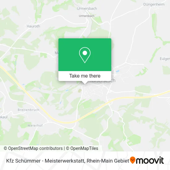 Карта Kfz Schümmer - Meisterwerkstatt