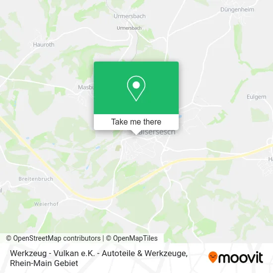 Карта Werkzeug - Vulkan e.K. - Autoteile & Werkzeuge