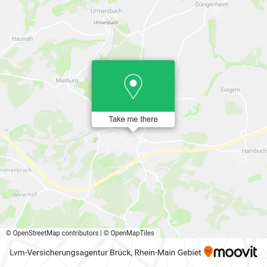 Карта Lvm-Versicherungsagentur Brück