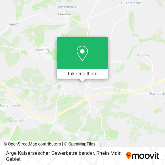 Карта Arge Kaisersescher Gewerbetreibender