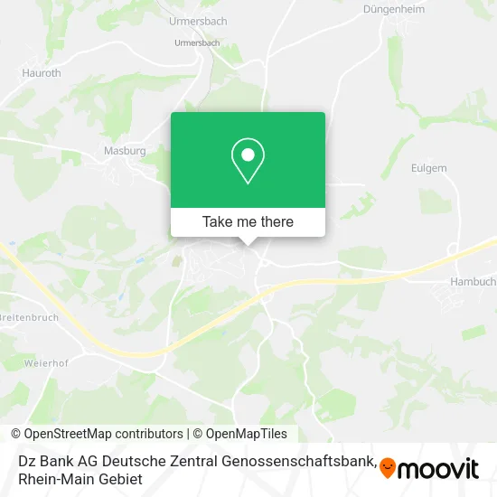 Карта Dz Bank AG Deutsche Zentral Genossenschaftsbank