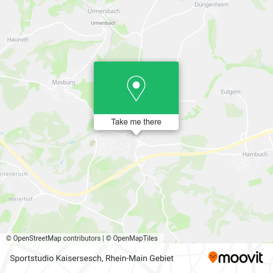 Карта Sportstudio Kaisersesch