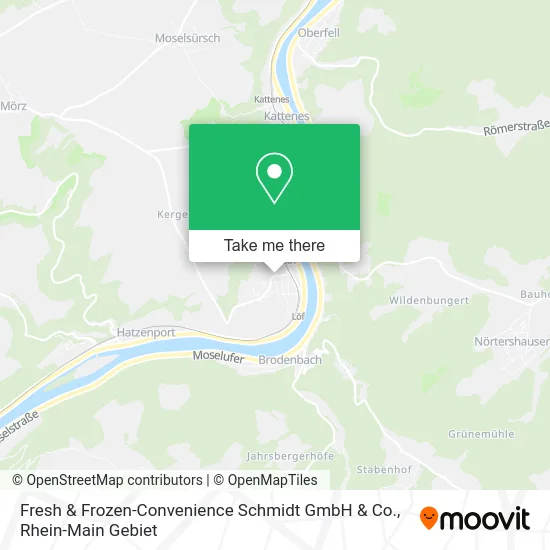 Карта Fresh & Frozen-Convenience Schmidt GmbH & Co.